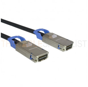 CX4 Cable, male - male, Black, 2m