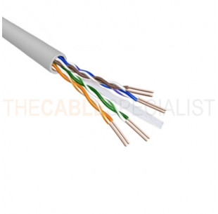 EECONN Cat6 U/UTP Cable Solid PVC Eca 100m *CPR EN50575*