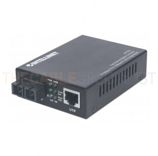 Media Converter, Fast Ethernet, Singlemode (SC), 20km