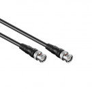 Coax Cable, RG58, BNC - BNC, Black, 25m
