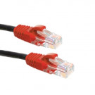 Cat5e U/UTP Cross-over Cable, AWG24, PVC, Black, 0.5m