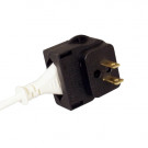 Power Converter, Euro Socket - US Plug, Black