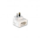 Power Converter, Euro Socket - AU Plug, White
