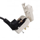 Power Converter, Schuko Socket - AU Plug, White