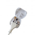 Power Converter, Euro Socket - GB Plug, White