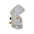 Power Converter, IT Socket - GB Plug, White
