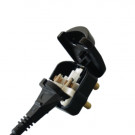 Power Converter, Schuko Socket - ZA Plug, Black