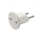 Power Converter, Euro Socket - CH Plug, White