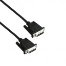 DVI Cable, Singlelink 18+1, Black, 2m