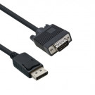 DisplayPort - VGA Cable, Black, 2m