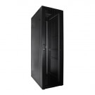 Server rack, 32U, 600 x 1000, Perforated doors, Black