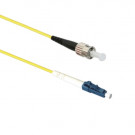Fibre Optic Patch Cord, 9/125 (OS1), LC - ST, Simplex, 1m