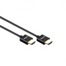HDMI 1.4 Cable, Super Slim, Black, 1m