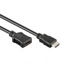 HDMI 1.4 Extension Cable, Black, 1.5m