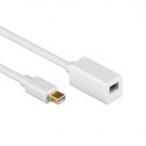 Mini DisplayPort Extension Cable, White, 2m