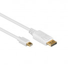 Mini DisplayPort - DisplayPort Cable, White, 1m