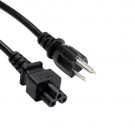 Power Cord, America (US) - C5, 3x AWG18, Black, 1.8m
