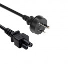 Power Cord, Australia - C5, 3x 0.75mm², Black, 1.8m