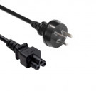 Power Cord, China - C5, R3x 0.75mm², Black, 1.8m