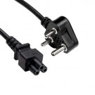 Power Cord, South Africa - C5, 3x 0.75mm², Black, 1.8m
