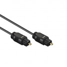 Optical Audio Cable, Toslink, Black, 3m
