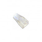 Strain Relief Boot, for RJ45, 7.5mm, Clear