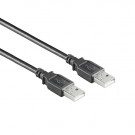USB 2.0 Cable, A - A, Black, 5m