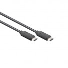 USB 3.1 Gen2 Cable, C - C, Black, 1m